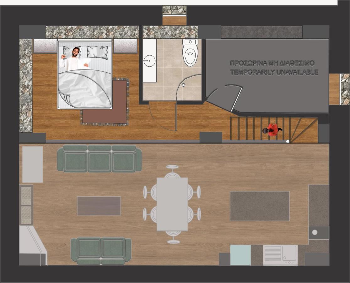 Appartement Αρχοντικό Γιούλη à Miléai Extérieur photo