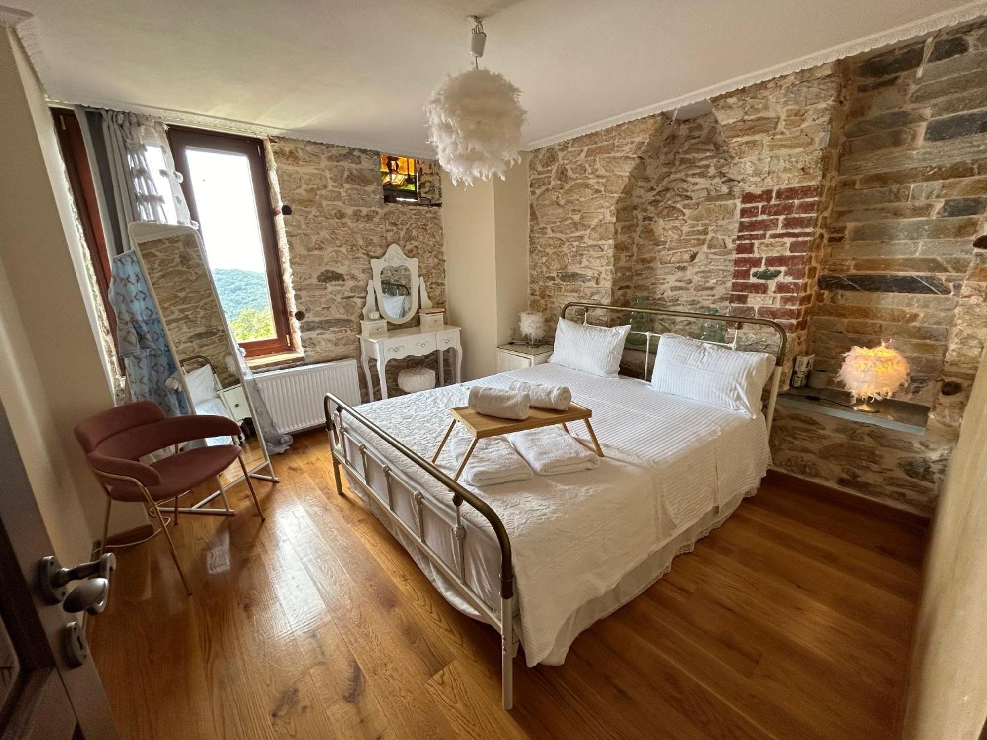 Appartement Αρχοντικό Γιούλη à Miléai Extérieur photo